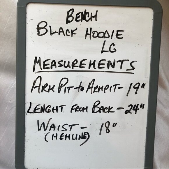 Bench Ladies Lg Polyester Jacket Black with Lime Green  Fleece Lined and Logo - Picture 14 of 16